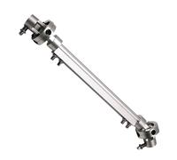 Bass Drum Pedal Fitting - Percussion Instrument Piece | Alloy Double Shaft for Drums | For Practice Recording and Sound in the Studio
