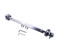 Bass Drum Pedal Linkage Rod Replacement, Metal Connector Assembly with Clamp End Hardware for Stage Prep and Routine Drum Maintenance Double Pedal Linkage Replacement Rod Connector Metal Clamp End Set
