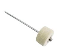 Bass Drum Racket Double Surface Design and Plastic Racket Head Suitable for Bass Drum Pedal Mallet Replacement Non-Slip