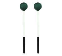 Bass drum stick Drumsticks Professional Bass Drum Sticks Mallets Anti-slip Handle Percussion Instruments Accessories(1 Pair Green)