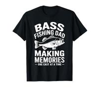 Bass Fishing Dad Making Memories One Cast At A Time T-Shirt