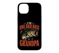 Bass Fishing I'm One Bad Grandpa Funny Gift Case for iPhone 14 Plus