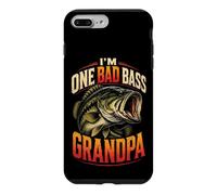 Bass Fishing I'm One Bad Grandpa Funny Gift Case for iPhone 7 Plus/8 Plus