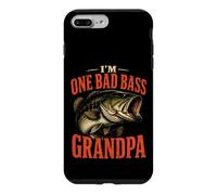 Bass Fishing I'm One Bad Grandpa Funny Gift Case for iPhone 7 Plus/8 Plus