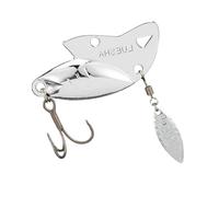 Bass Fishing Lure,Bass Fishing Lures - Vibrating Bait for Fishing | Easy Catch Iron Plate Lures for Family Fishing, Big Action Bathing Bait, Fishing Equipment
