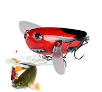 Bass Fishing Lure Fishing Lures Water Fishing Lures - Easy to Catch Baits with Triple Hook,Fishing Tackle for Saltwater Trout and Water, Walleye, Crappie