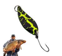Bass Fishing Rod Lures - Glitter River Lures with Sinker | Sinker Lures for Perch Trout Night Rods Kayak Ice Lake Scaffolding Saltwater