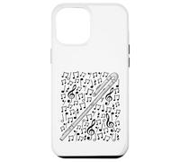 Bass Flute Musical Notes Flutist Woodwind Musician Case for iPhone 12 Pro Max