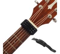 Bass Guitar Accessories, 7 String Guitar String Sets Guitar & Bass Accessories with Clean Timbre 18cm for 6 Strings Acoustic Guitar, Electric Guitar and Classic Guitar (Black)
