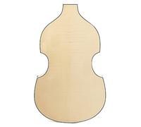 Bass Guitar Body Sound Barrel Tiger Shadow Maple Back Spruce Face Guitar Body