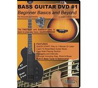 BASS GUITAR DVD #1: BEGINNER BASSICS & BEYOND