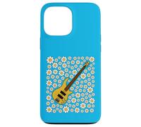 Bass Guitar Floral Flowers Bassist Spring Summer Musician Case for iPhone 13 Pro Max