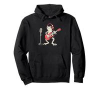 Bass Guitar Frog Jazz Rock Metal Music Blues Toad Pullover Hoodie