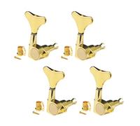 Bass Guitar Machine Head Tuners For Precisions Bass String Tuning Fishtail Shaped Button Sealed Bass Guitar Tuning Pegs
