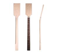 Bass Guitar Neck 24 Fret 34 Inch Maple Rosewood Fretboard Paddle Neck Bolt On Inlay 42-65mm #B2