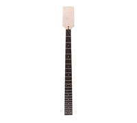 Bass Guitar Neck 24fret 34inch Maple Rosewood Fretboard Vine Inlay Paddle Head Nut Width 38mm Heel 65mm