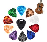 Bass Guitar Picks, Guitar Picks for Acoustic Guitar | Bass Picks Set, 10 Pieces Electric Guitar Pick Set, Guitar Accessories, Natural Playing Feel for Beginners and Artists
