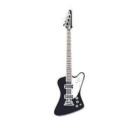 Bass Guitar Pin Badge by Geepins | Miniature T-Bird Brooch | 54 mm Length | Wear on Backpack, Shirt, Jacket, Lapel, Hat, or Tie | Presented in a Guitar Case Gift Box