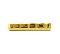 Bass Guitar Pre-Slotted Brass 5 String Electric Guitar Nut Pre-Slotted Top Replacement Parts Bass Replacement