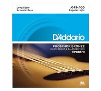 Bass Guitar Strings Acoustic D'Addario EPBB170 Phosphor Bronze 45-100 Long Scale