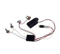 Bass Guitar Tone Control Wiring Harness, 2 Band Eq Preamp Circuit