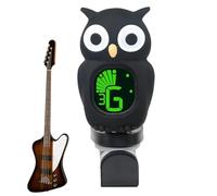 Bass Guitar Tuner - Professional Tuner Clip | Guitars Picks | Guitars Tuners For Acoustic Guitar | Electric Ukulele Bass Violin Banjo Tuning | Auto Powers Off | Adjustable Full Color LED Screen | Adj