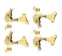 Bass Guitar Tuning Peg Fishtail-Shaped Button Sealed Machine Heads Bass Guitar Tuning Pegs Bass Guitar Part Accessories