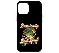 Bass-ically The Best Dad Ever - Fishing Father Fisherman Case for iPhone 12/12 Pro