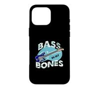 Bass In My Bones Blue Electric Groove Case for iPhone 16 Pro Max