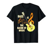 Bass Is The Bacon Of Music Bass Players Musical Instrument T-Shirt