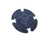 Bass Kick Drum Mute Pads Light Weight Drumming Practice Pads Felt Bass Drum Silencers Pad Dampeners Easy To Use Quiet Drum Practice Accessory