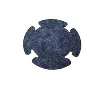 Bass Kick Drum Mute Pads Reinforcement Sticker Felt Silencers Pad Dampeners Quiet Practice Accessory For Bass Drum Sound Dampening