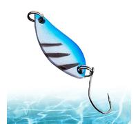 Bass Lures - Artificial Fish Bait | Stainless Steel Hooks with Sinking Jig for Kayak, Lakes, Rivers, Night and