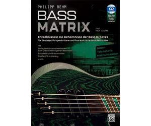 BASS MATRIX (Book CD Online), Philipp Rehm, Bass Guitar Teaching, Printed Music