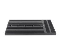 Bass Pedal Board,Effect Boards Tilted Guitar Accessories | Bass Accessories High Strength Lightweight Pedalboard for Performance Rehearsal Recording