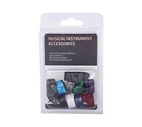 Bass Picks - Guitar Thumb Pick, 10-Piece Comfortable Non-slip Reusable, Banjo Picks Guitar Accessories Thumb and Index Finger | for Beginner Guitarist Professionals Music Lovers Home Studio
