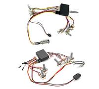 Bass Pickups Guitar Bass Pickup 3 Band Active & Passive Equalizers Electric Bass Preamp Circuit Pickup Replacements