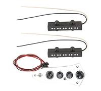 Bass Pickups, Jazz Bass Pickups 5 Jazz Bass Pickups Neck & Bridge Pickup Set Electric Guitar Pickups Jazz Bass Guitar Pickup Part for 5 String Jazz Bass Jb Electric Bass
