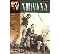 Bass Play-Along Volume 25 Nirvana Bass Guitar Bgtr Book/Cd Hal Leonard Bass P...