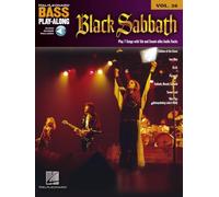 Bass Play Along Volume 26 Black Sabbath Bass Guitar Tab Book (Hal Leonard Bass Play-Along)