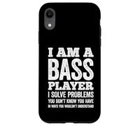 Bass Player Definition Funny Musician Case for iPhone XR
