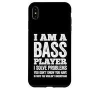 Bass Player Definition Funny Musician Case for iPhone XS Max