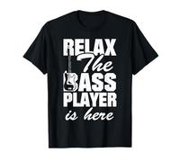 Bass Player is Here Funny Groove T-Shirt
