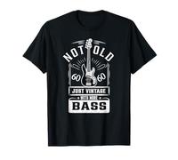 Bass Player Vintage 60th Birthday Rock Band Guitar Tee T-Shirt