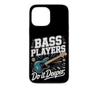 Bass Players Do It Deeper Bass Player Case for iPhone 13 Pro Max