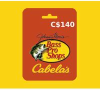 Bass Pro / Cabela's CAD 140 Gift Card CA