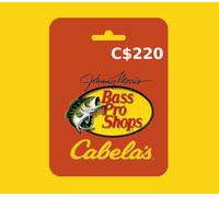 Bass Pro / Cabela's CAD 220 Gift Card CA