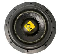 Bass Rockers 10" 2000W Dual 4-Ohm Low Profile Car Subwoofer with Dynamic Audio Output, Aluminum Frame, and Advanced Voice Coil Technology (BR104LP)