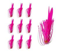 Bass Spinner Bait Skirts Bass Skirts 10 Luminous Silicone Bait Skirts Flexible Fish Tackle for Sea Water Use