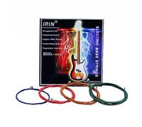 Bass Strings 4-String Set 1.14mm-2.67mm Gauges, Durable with Bright Tone, Live Performance and Studio Recording, Ideal for Bass Players and Music